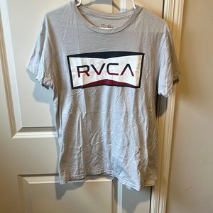 RVCA Grey Graphic Tshirt - Size M